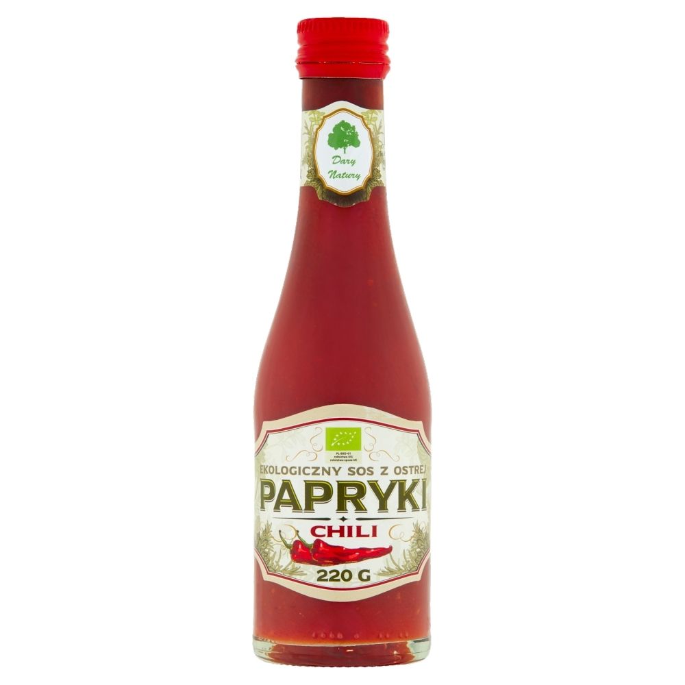 DARY NATURY - inne BIO SOS Z OSTREJ PAPRYKI CHILI BIO 220 g - DARY NATURY