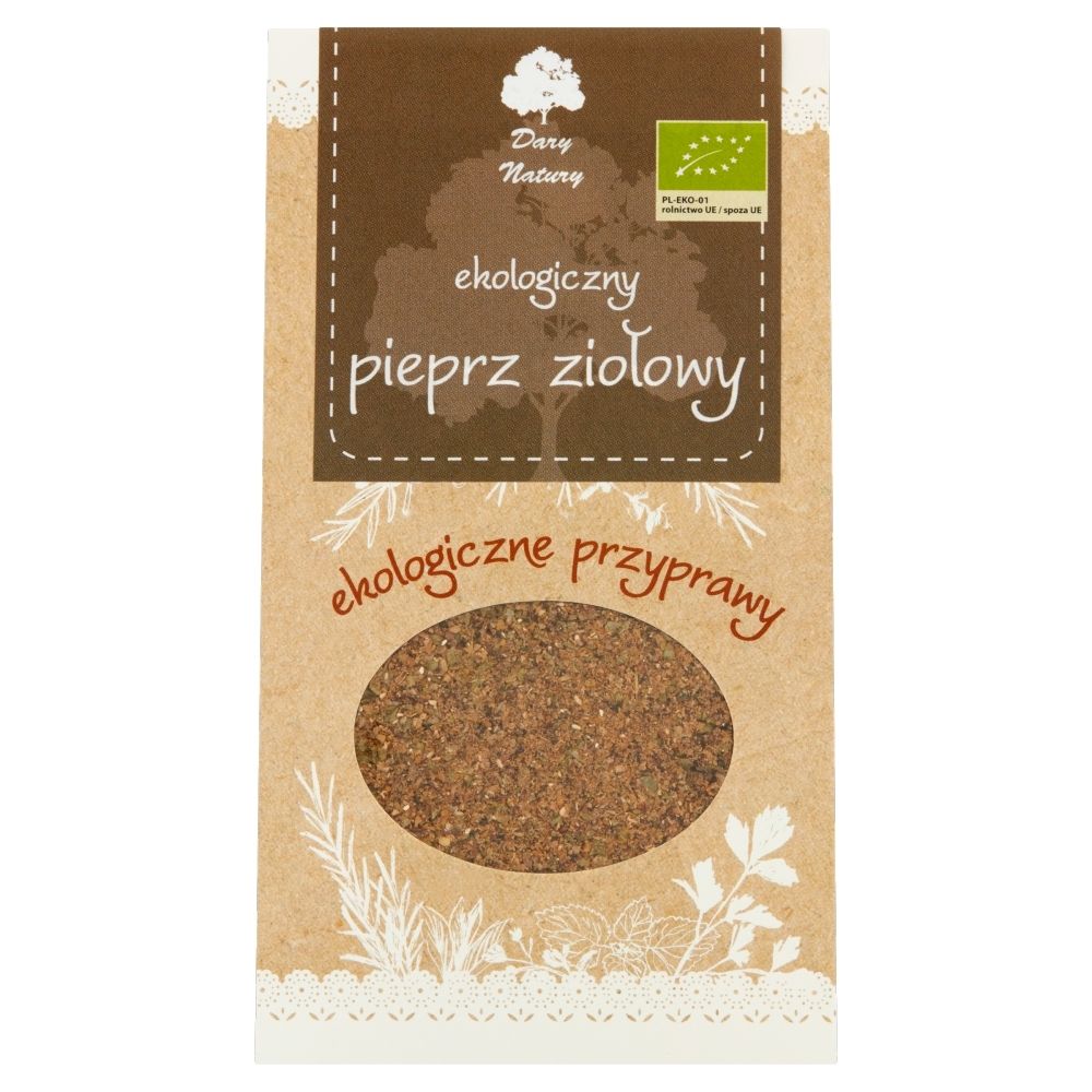 Dary Natury ekologiczny pieprz ziołowy 60 g