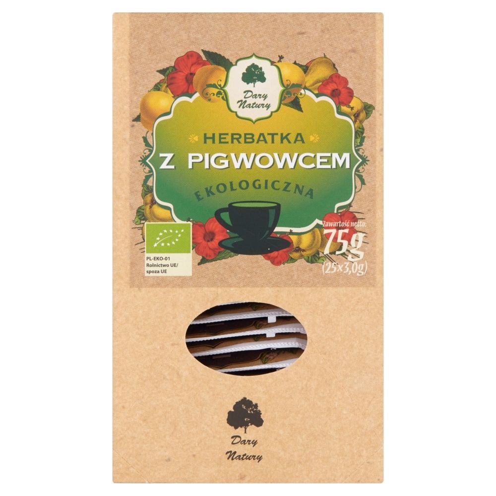 Dary Natury HERBATKA Z PIGWOWCEM BIO (25 x 3 g) -