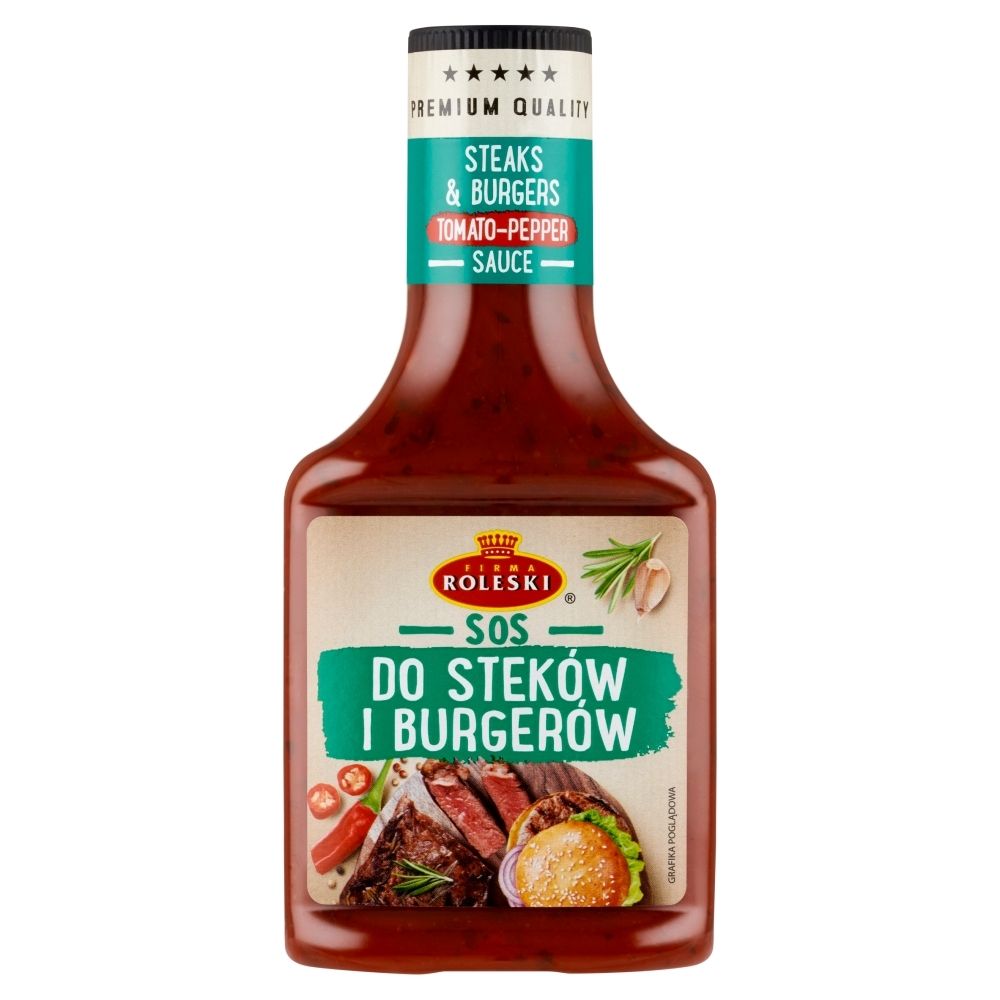 Roleski Sos do steków i burgerów 370 g
