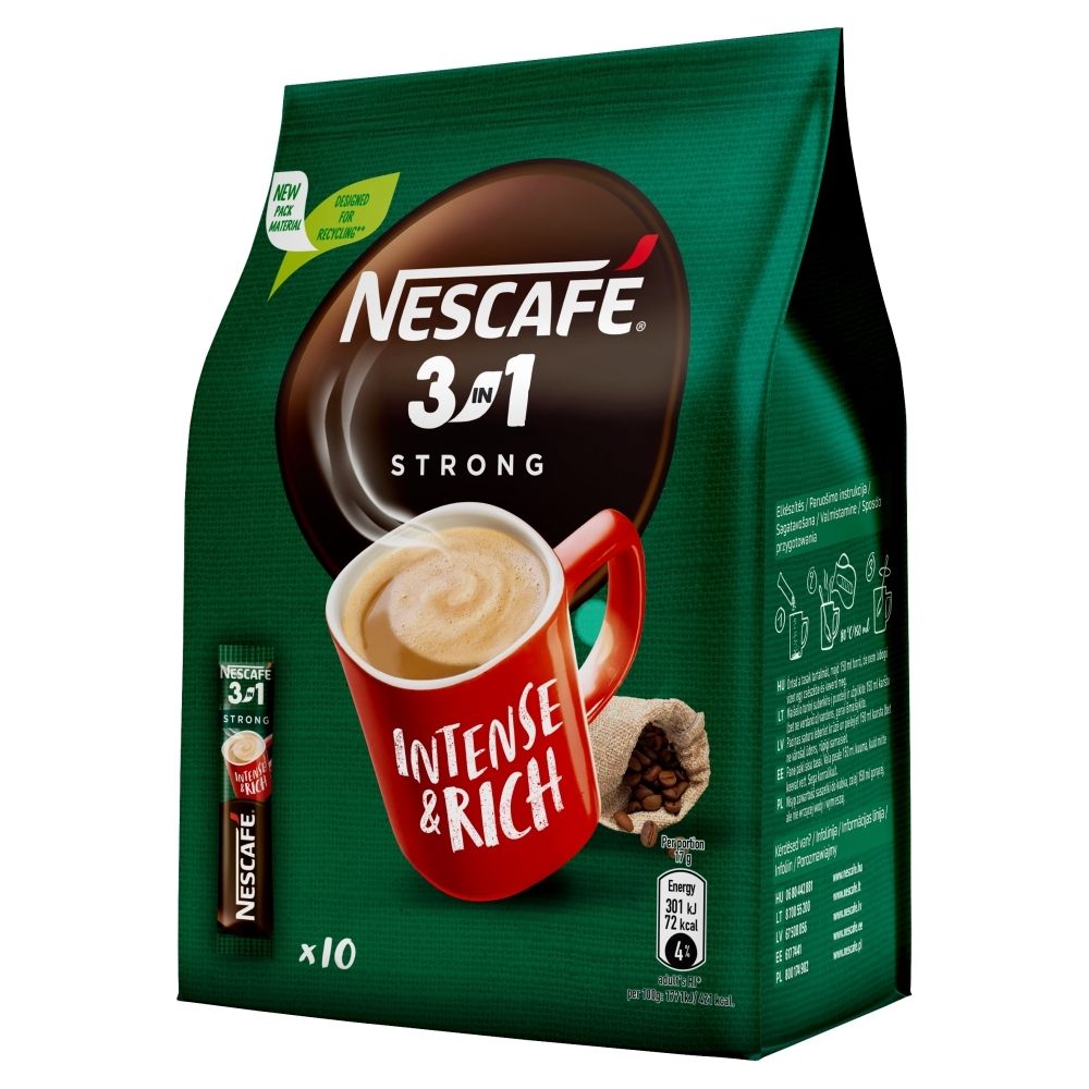 Nescafe 3w1 strong 10x17g 11337248 11337248