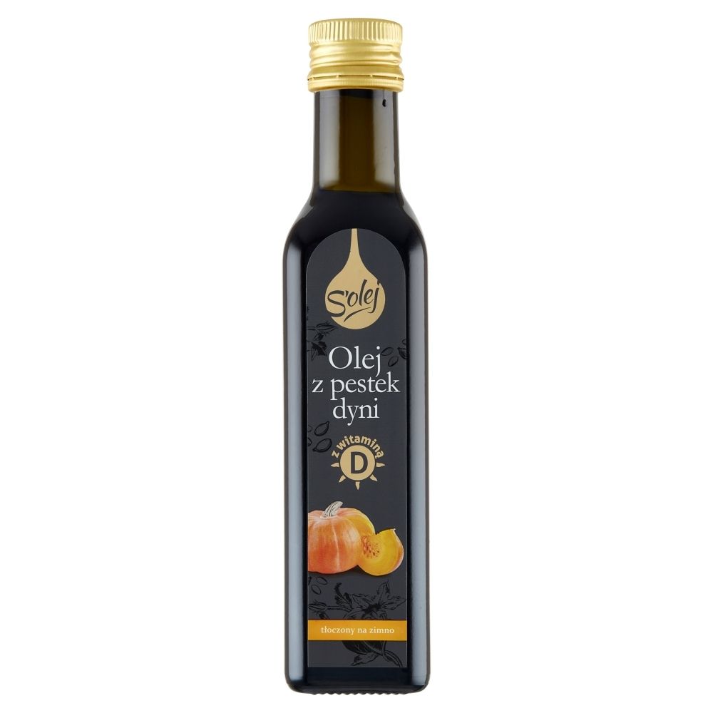 Oleofarm Olej z pestek dyni z wit. D S'olej 250ml - 5904960012545