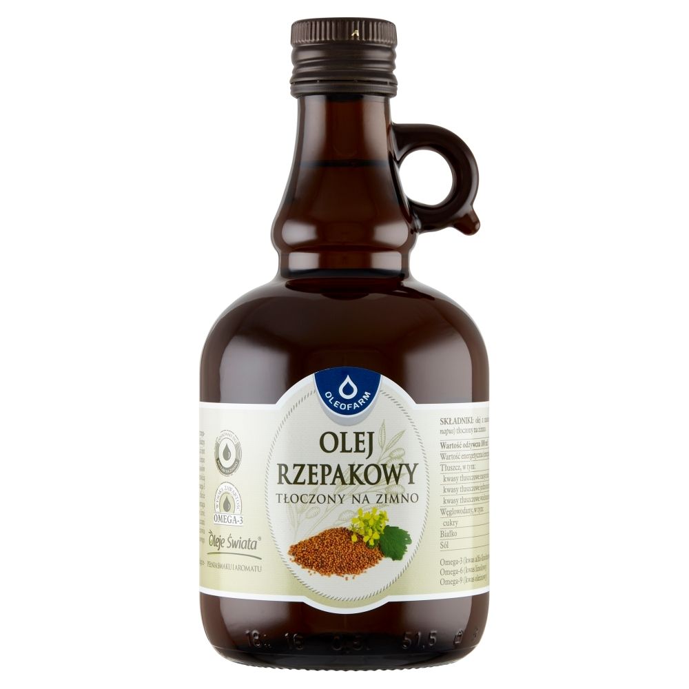 Oleofarm Olej rzepakowy 500ml