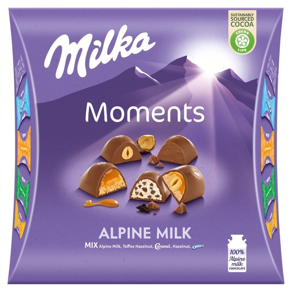 Milka Praliny Moments Assortment mix 97g CMOZ.9120