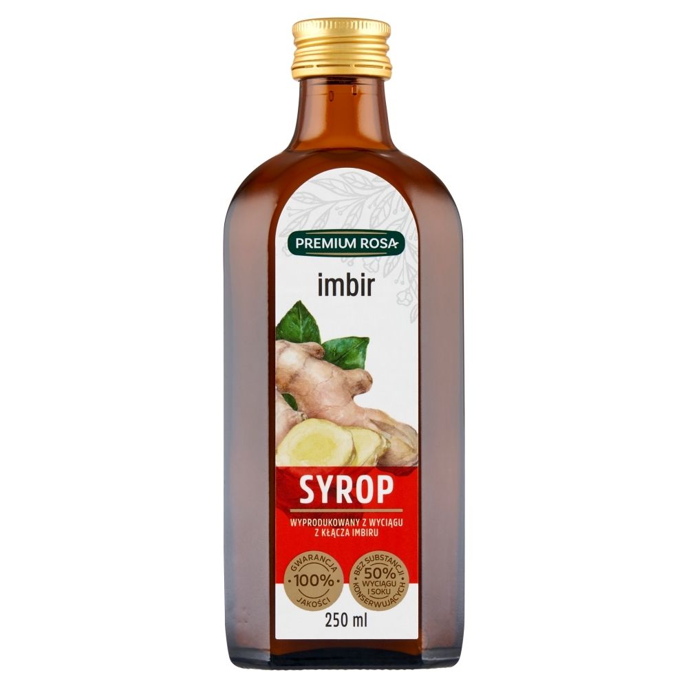Premium Rosa Syrop z imbiru