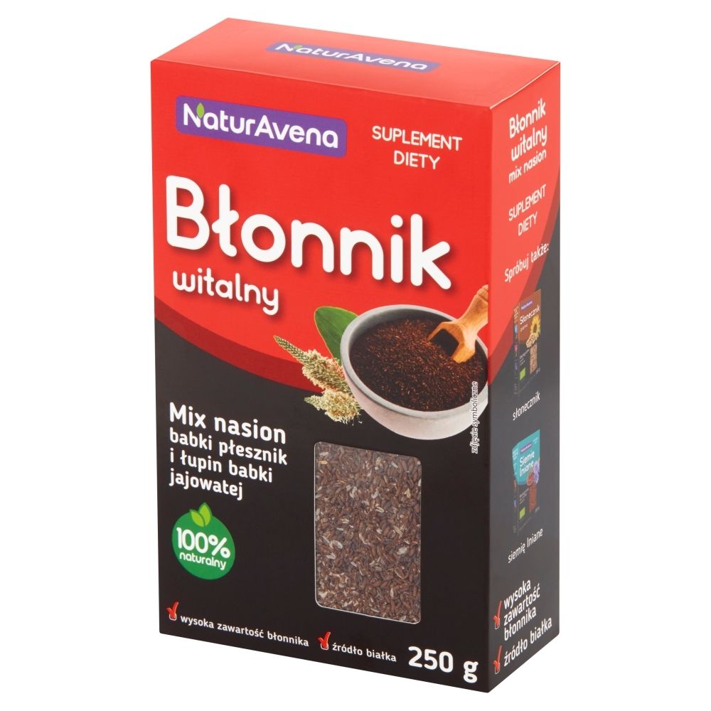 NaturAvena Błonnik Witalny - Mix Nasion 250g - NAVBLONNIK250