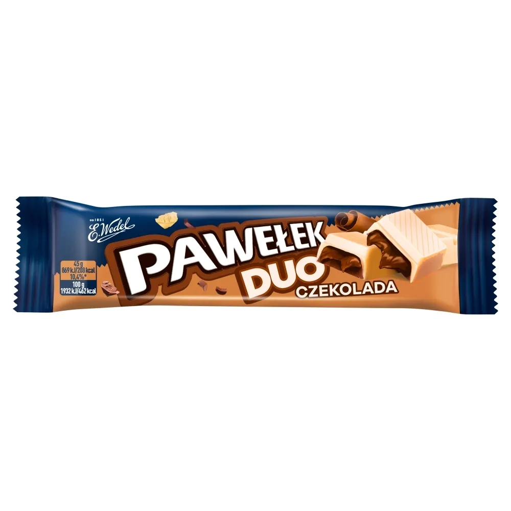 E.Wedel - Pawełek Duo baton czekoladowy