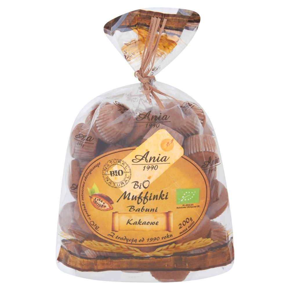 Bio Ania MUFFINKI BABUNI KAKAOWE BIO 200 g