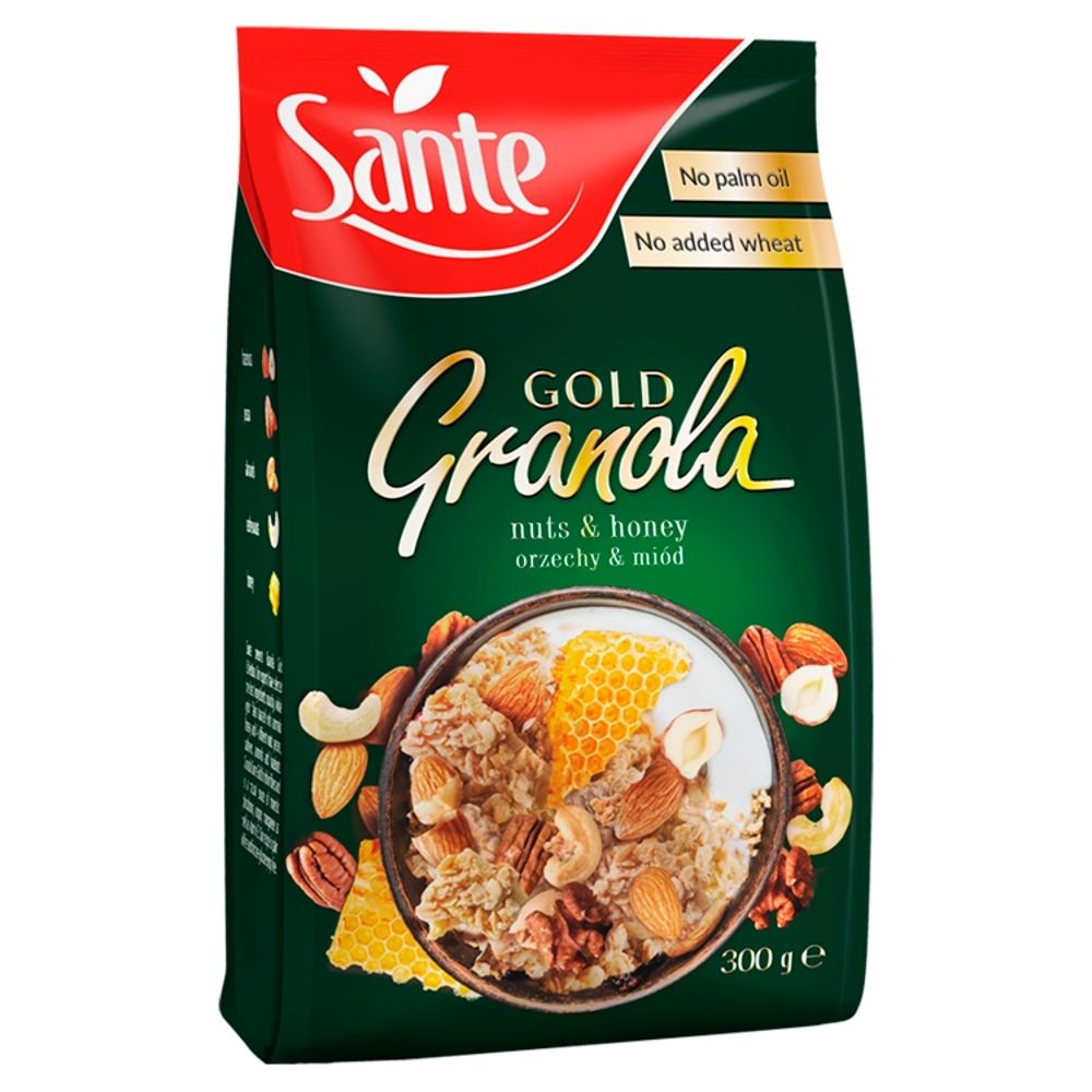 Sante Granola Gold orzechowa 300g -