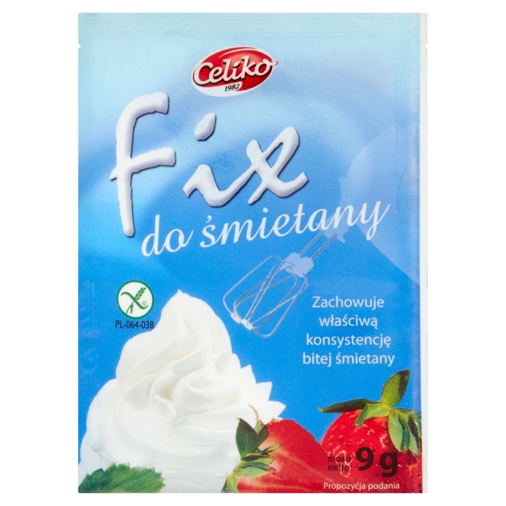 Celiko Bezglutenowy fix do śmietany 9g