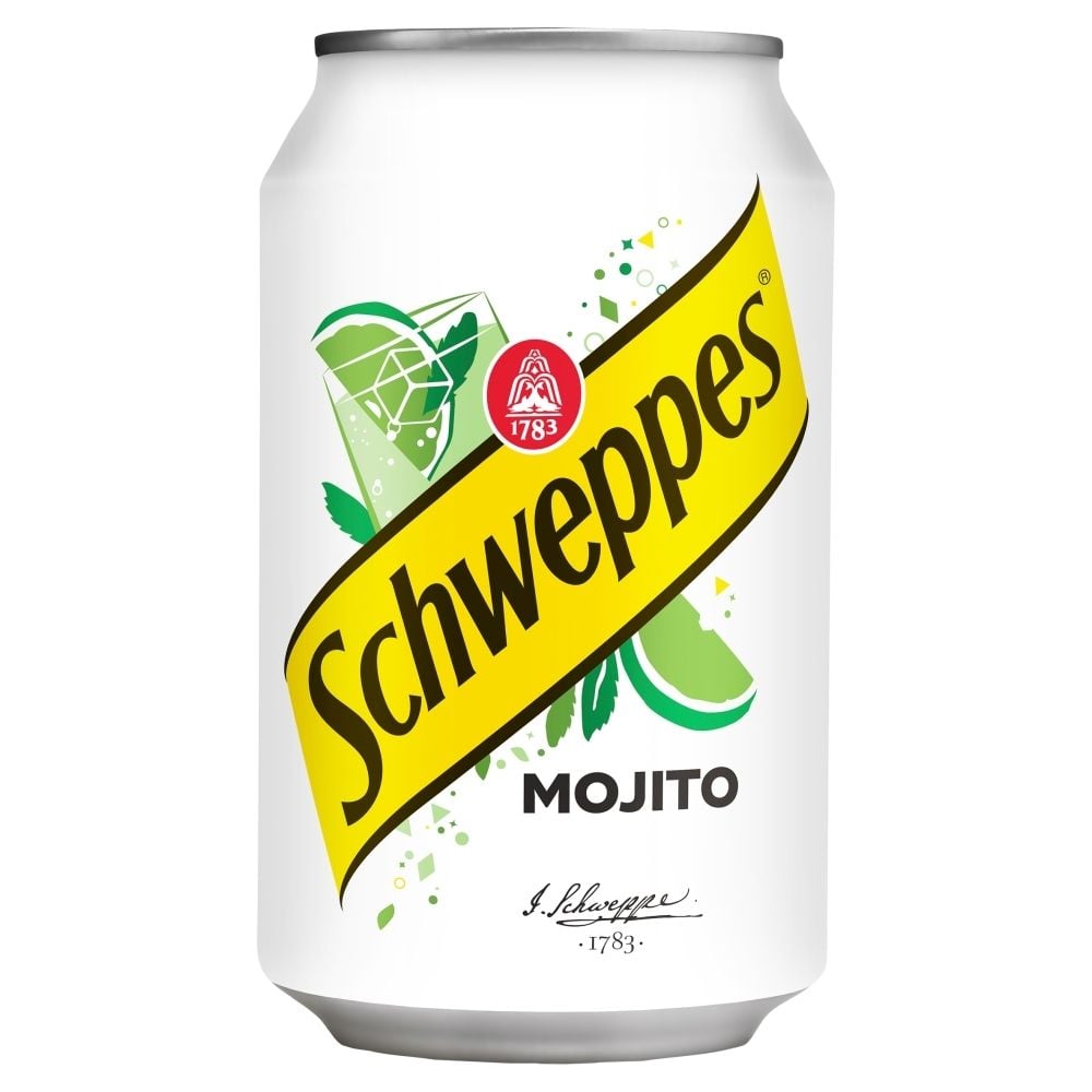 Schweppes Mojito Bezalkoholowy napój gazowany 330 ml