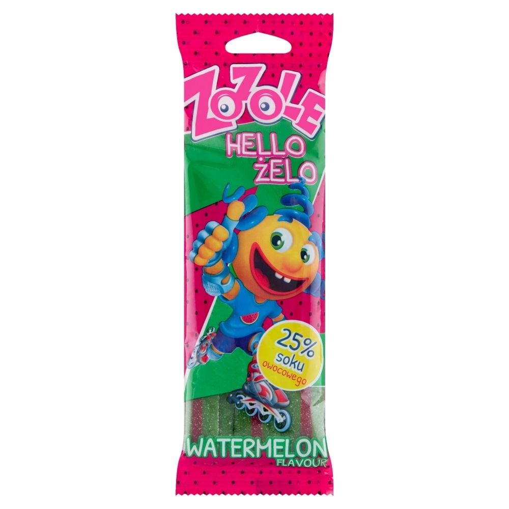 Zozole Zozole Hello Żelo Żelki o smaku arbuza 75 g SPAR-5900353701539