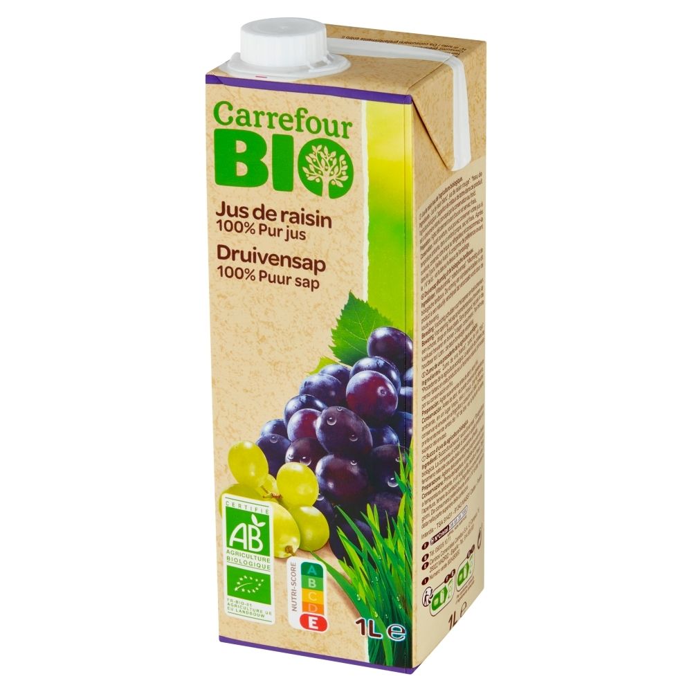 Carrefour Bio Ekologiczny sok winogronowy 1 l