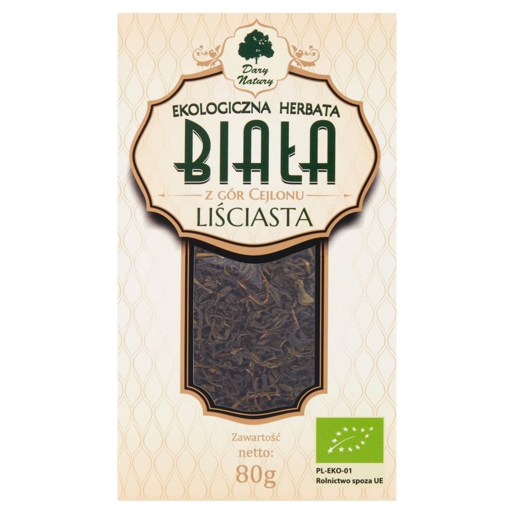 Dary Natury herbata biała liściasta EKO 80 g