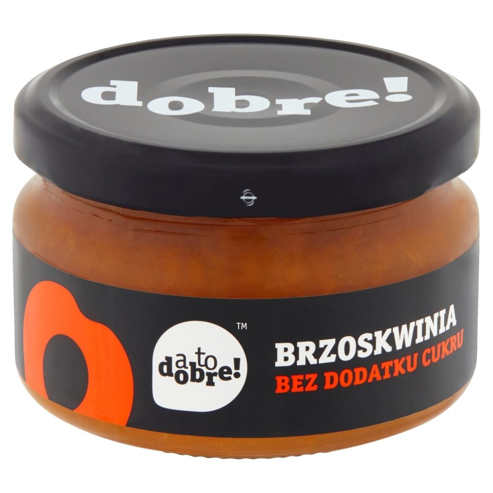 BioOne Brzoskwinia bez dodatku cukru 215g
