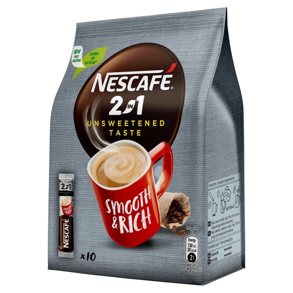 Nescafe 2w1 Coffee & Creamer 2in1 10x8g NES.2W1.10X8G.OPAK