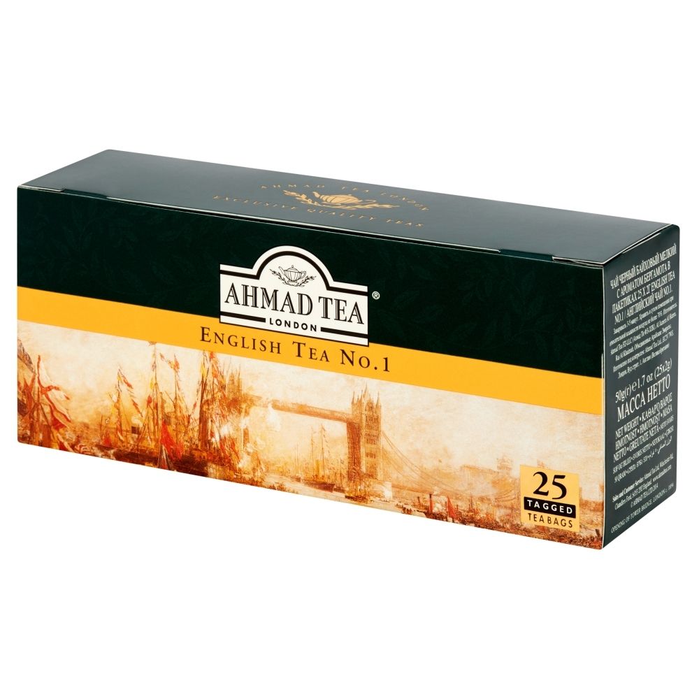 AHMAD TEA ENGLISH TEA NO.1 - 25 TOREBEK