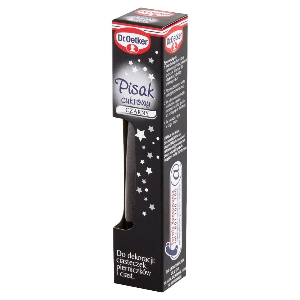Dr.Oetker Pisak  Cukrowy Czarny - 19G