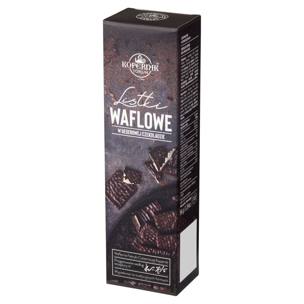 Kopernik Listki Waflowe w czekoladzie 96g VPIE.9177