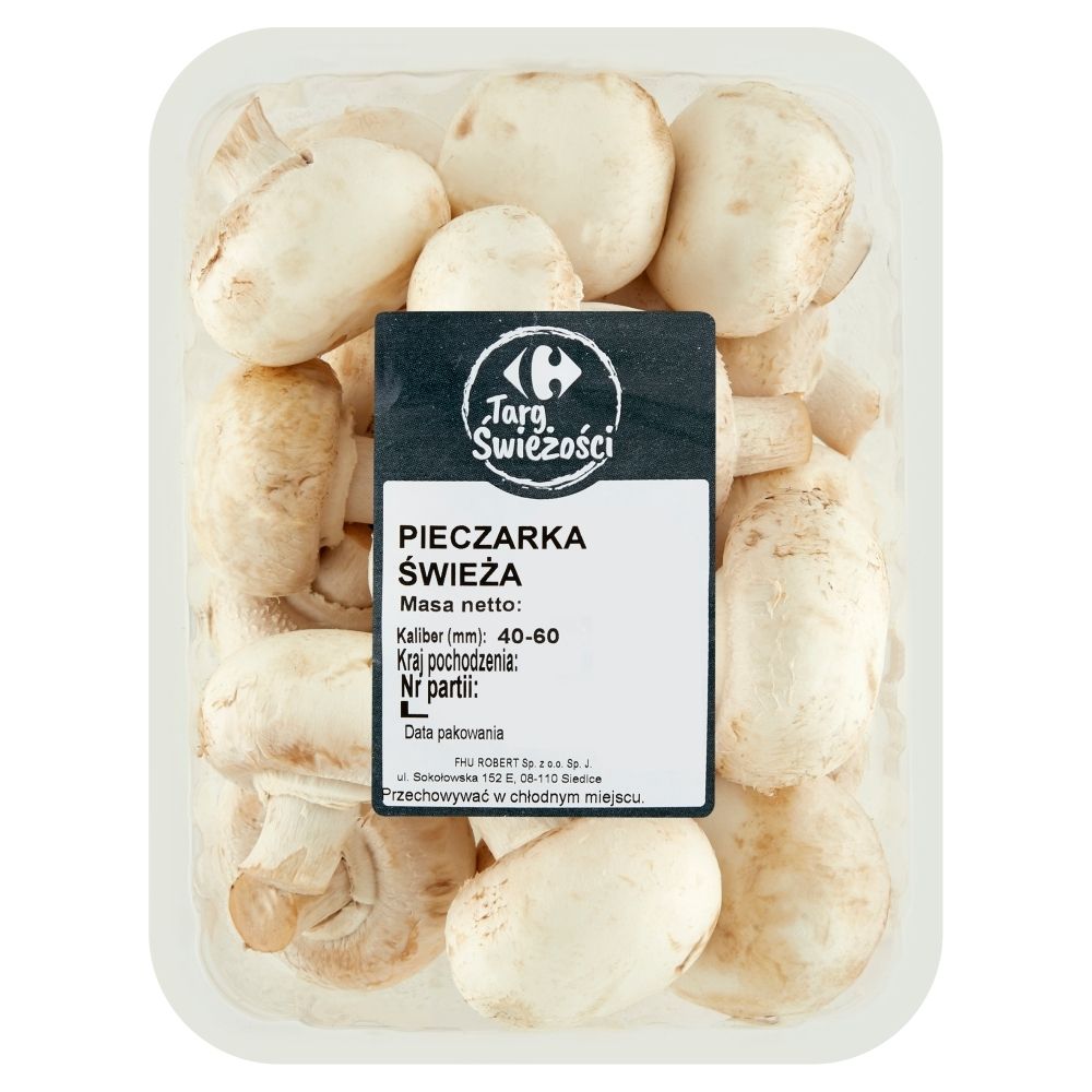 Carrefour Targ Świeżości Pieczarka świeża 400 g