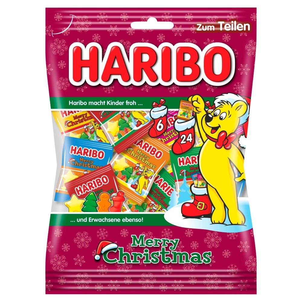Haribo ŻELKI OWOCOWE CHRISTMAS MINIS 250G Zakupy dla domu i biura! 44560654
