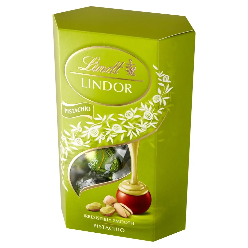 Lindt Bombonierka Lindor Pistacjowe 200g E480-82653