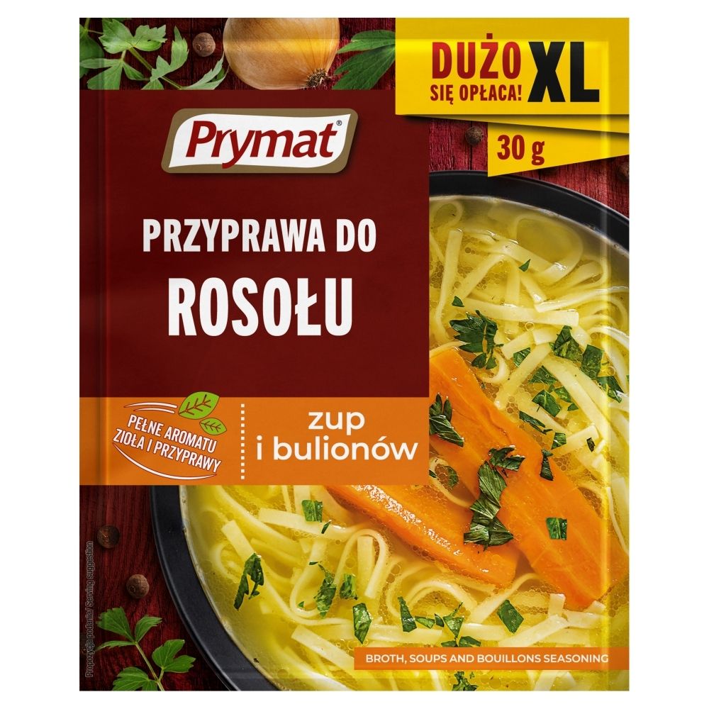 Prymat Przyprawa do rosołu, zup i bulionów XXL 30 g