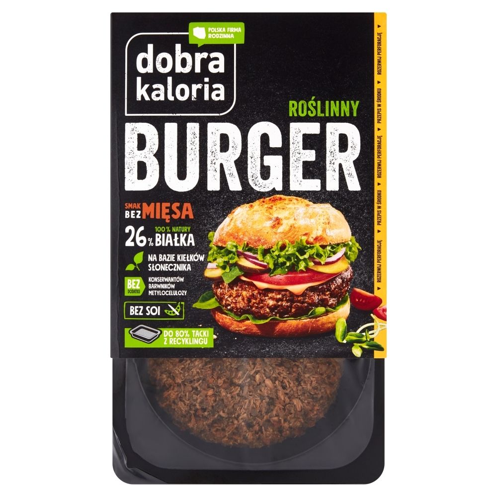 Dobra Kaloria Roślinny burger 100% natury