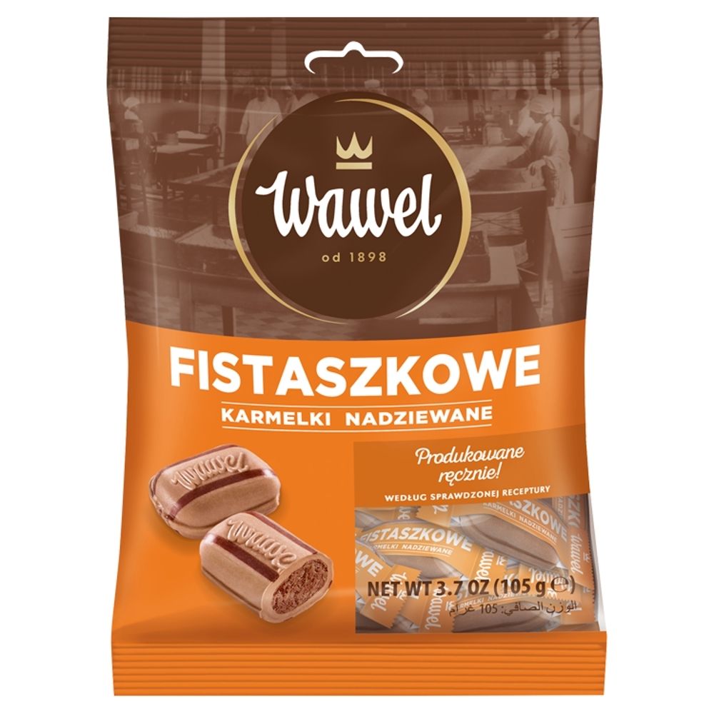 Karmelki Nadziewane Fistaszkowe Wawel 105G