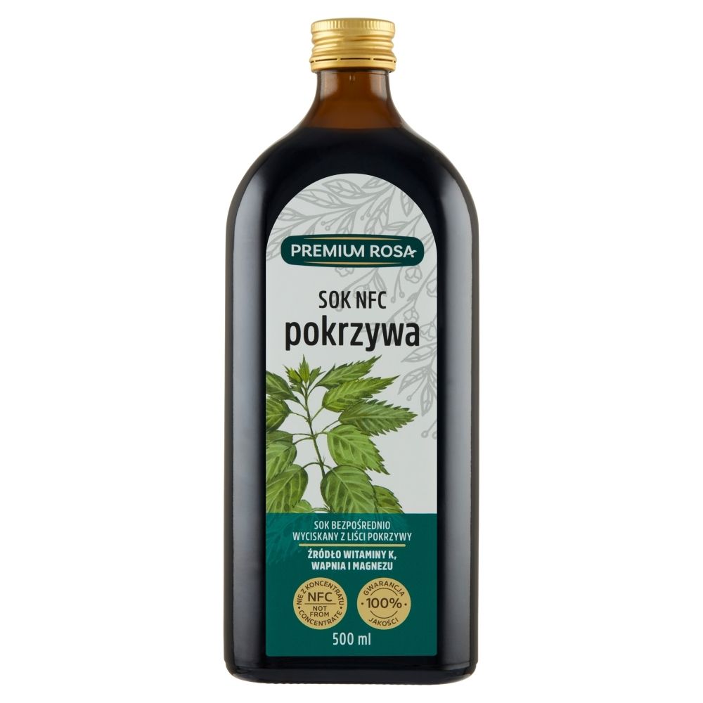 Premium Rosa Sok z pokrzywy 100% 500 ml 5902036002186