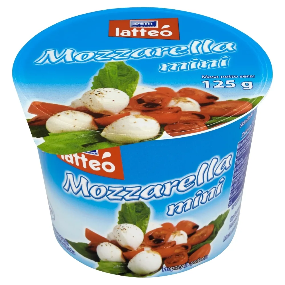 OSM Grodzisk Mazowiecki latteó Mozzarella mini 125 g