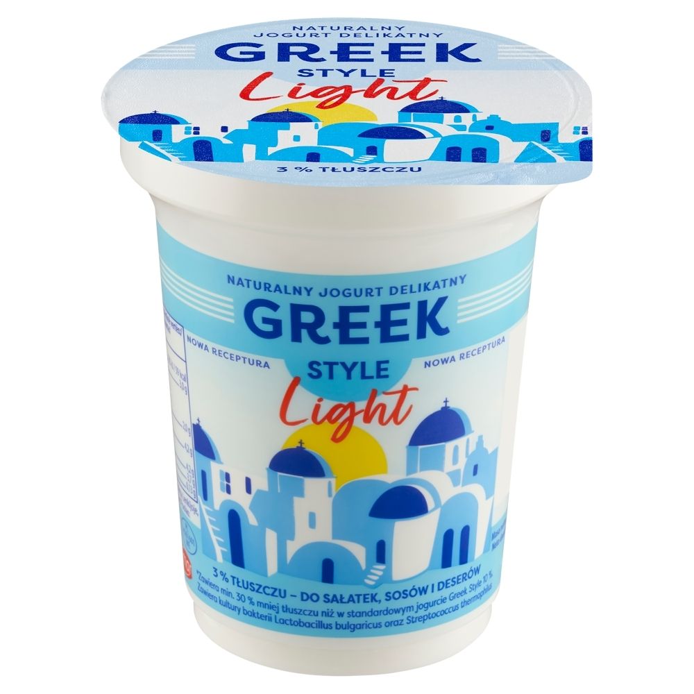 Greek Style - Jogurt naturalny 3,5% tłuszczu