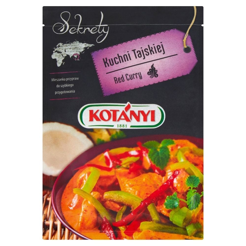 Kotanyi Sekrety Kuchni Tajskiej - Red Curry 20g