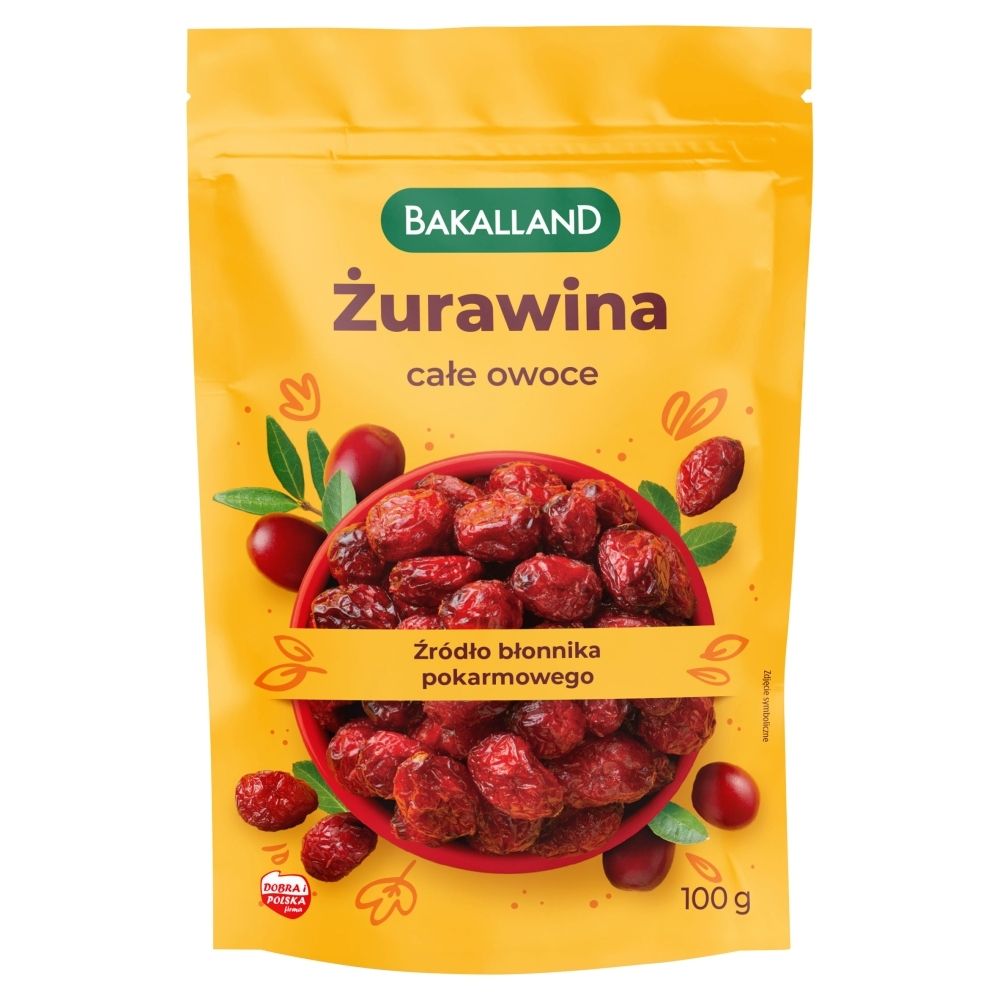 BAKALLAND Żurawina suszona