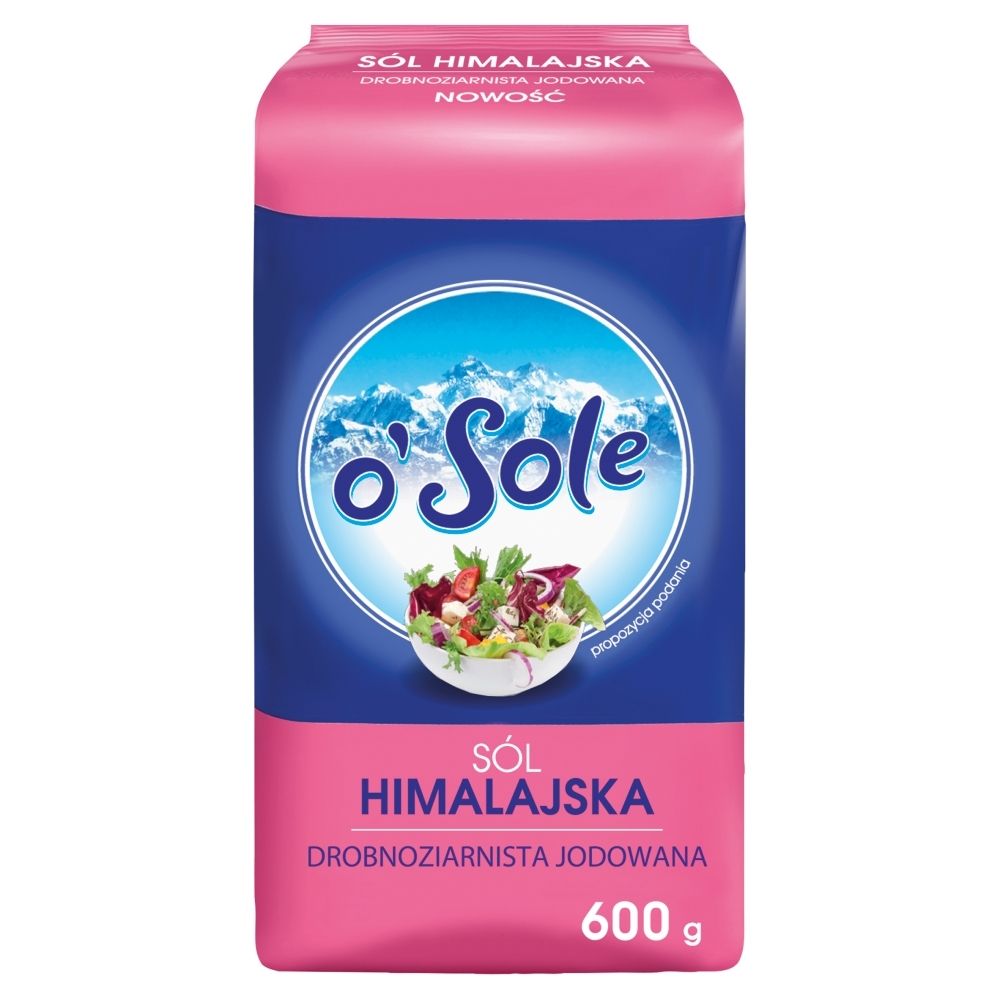 O`sole Sól himalajska drobnoziarnista jodowana SOP.001