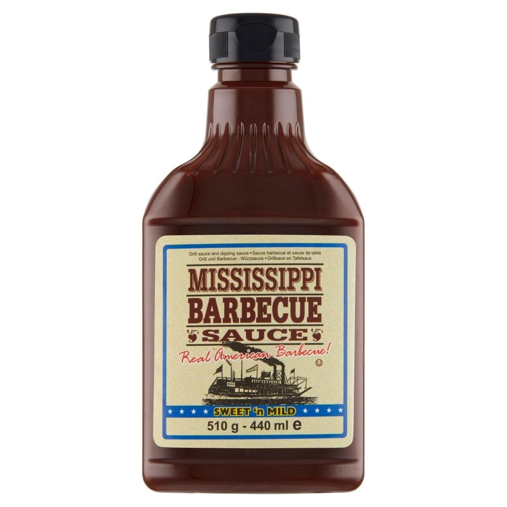 Mississippi Sos barbecue słodko-łagodny 510 g