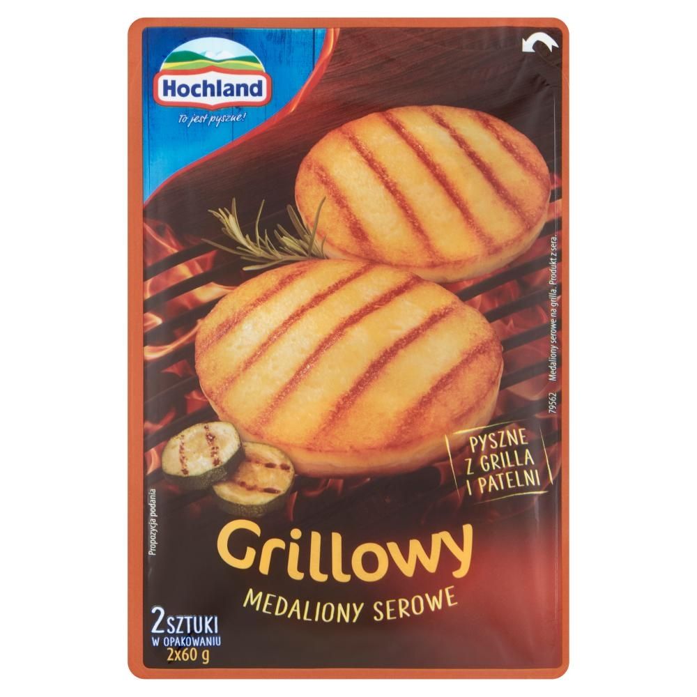 Hochland Grillowy Medaliony serowe 120 g (2 x 60 g)