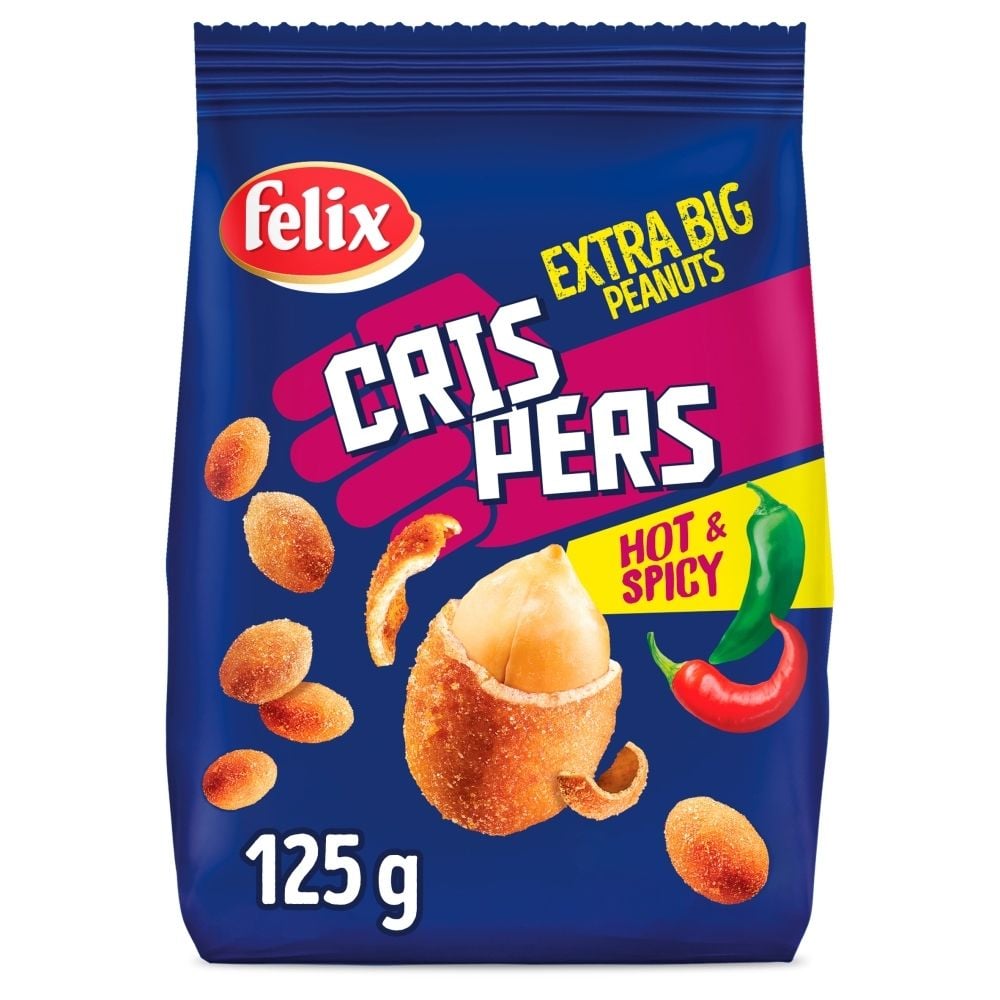 Felix Orzeszki ziemne Crispers Hot & Spice 125g CFEL.9336