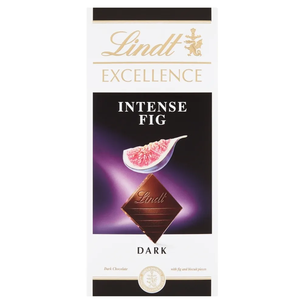 Lindt - Czekolada z figami i kawałkami herbatników