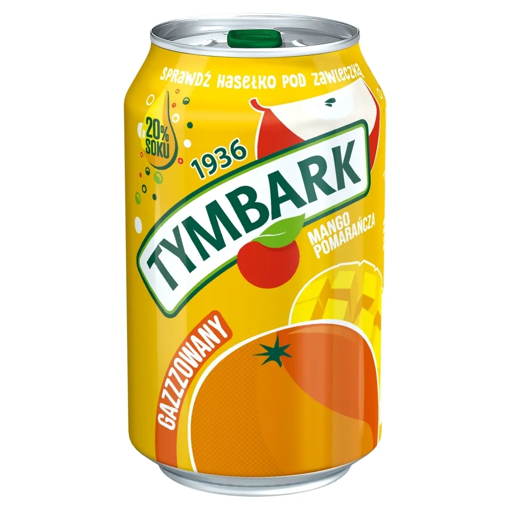 Tymbark - Napój jabłko pomarańcza mango gazowany