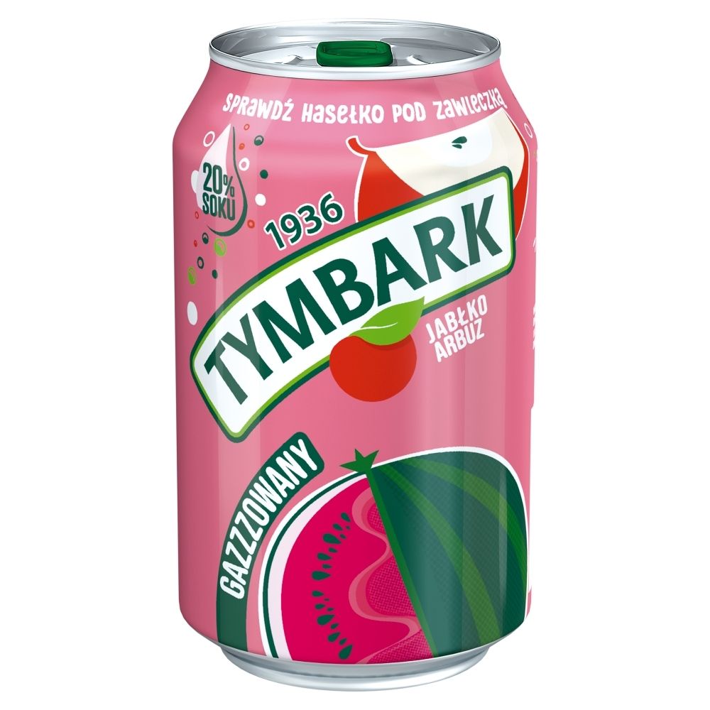 Tymbark gazzzowany jabłko arbuz 330 ml
