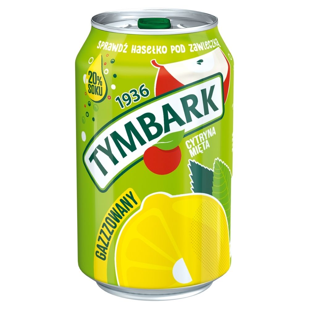Tymbark - Napój jabłko cytryna mięta gazowany