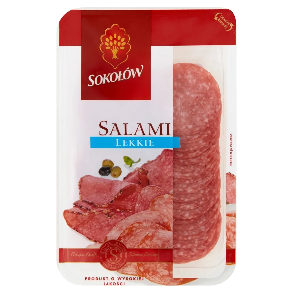 Salami lekkie 100 g Salami z Dębicy