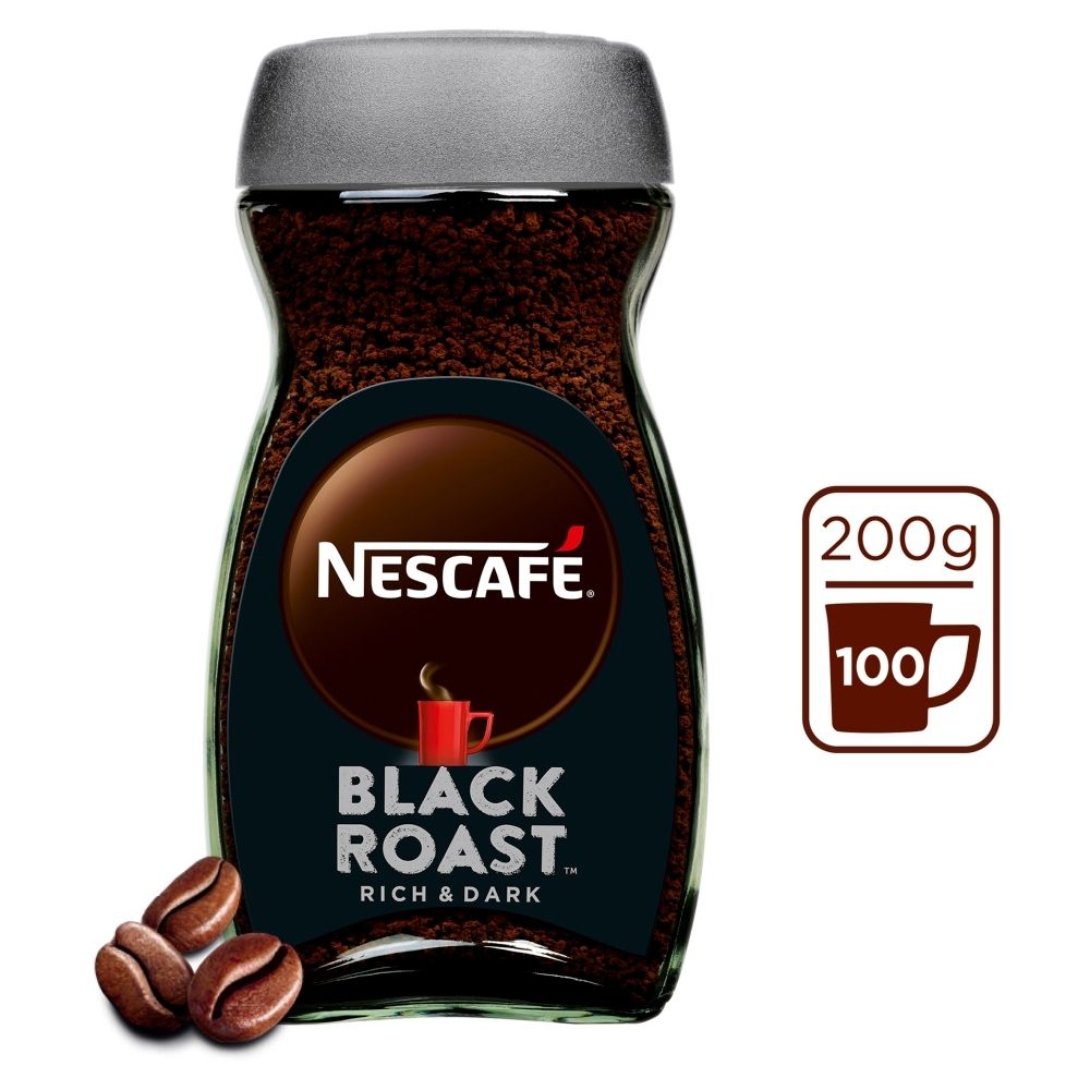 Nescafe Nestle Polska S.A. Classic Black Roast 200g rozpuszczalna NES.BLACK.ROAST.200G