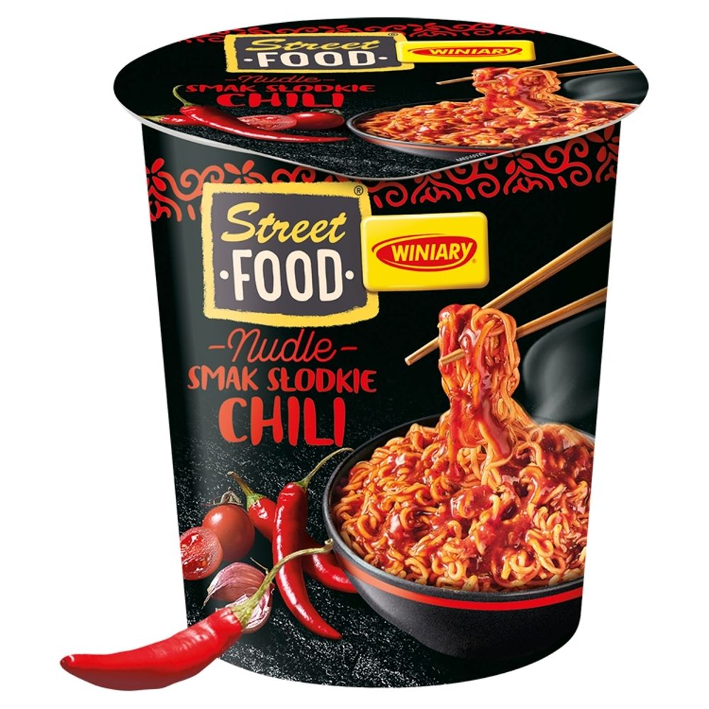 Winiary Street Food Nudle Danie instant smak słodkie chili 75 g