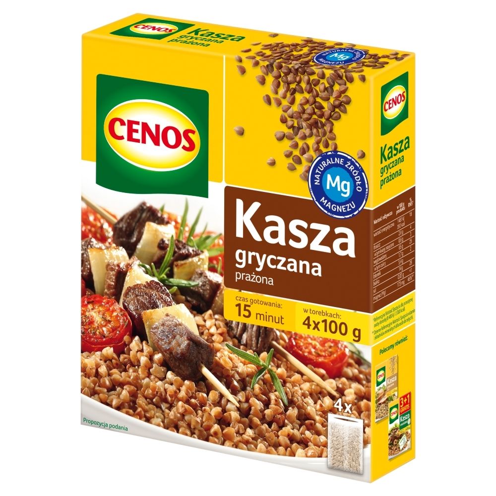 Cenos KASZA GRYCZANA PRAŻONA 4 X 100 G 61320750