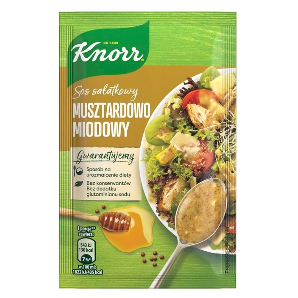 Knorr Sos sałatkowy musztardowo-miodowy 8 g