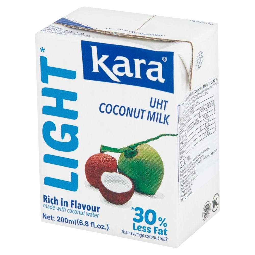 Kara Krem kokosowy light 11% UHT 200 ml