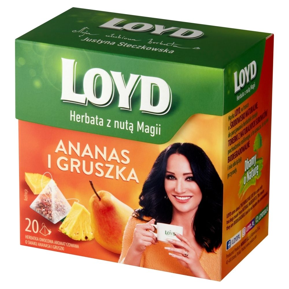 Loyd Tea Herbata Ananas i Gruszka 20x2g