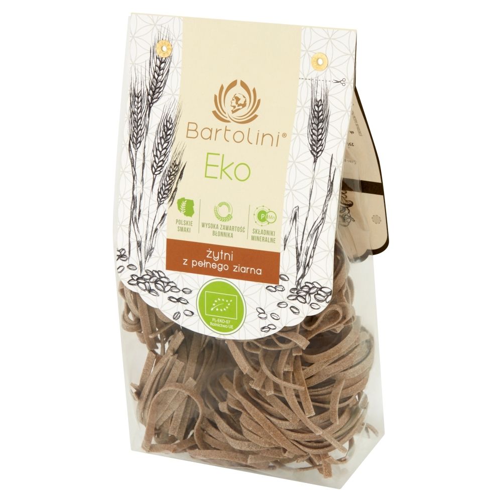 Bartolini Makaron Żytni Pełnoziarnisty Gniazda 250g